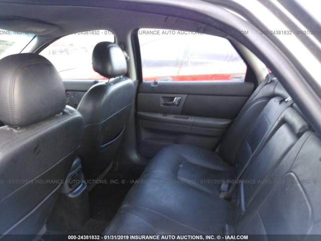 1FAFP55S02G240520 - 2002 FORD TAURUS SES GRAY photo 8