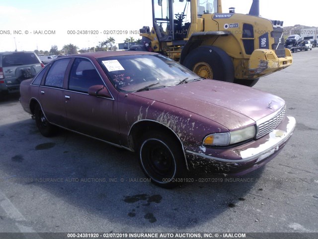 1G1BL52P7RR181249 - 1994 CHEVROLET CAPRICE CLASSIC RED photo 1