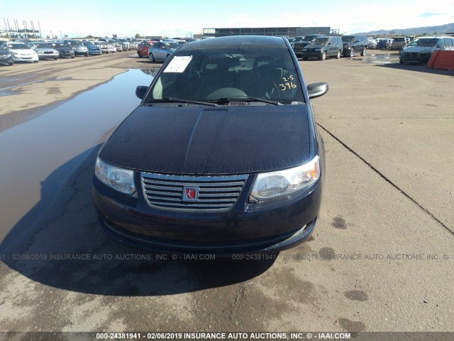 1G8AJ55F27Z133578 - 2007 SATURN ION Navy photo 6