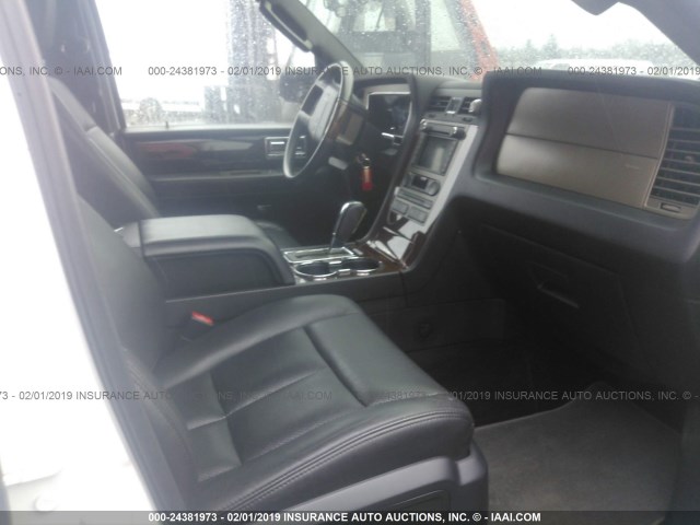 5LMJJ3H58CEL05815 - 2012 LINCOLN NAVIGATOR L 白色 照片 5