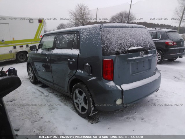 JTLKE50E081014428 - 2008 TOYOTA SCION XB 蓝色 照片 3