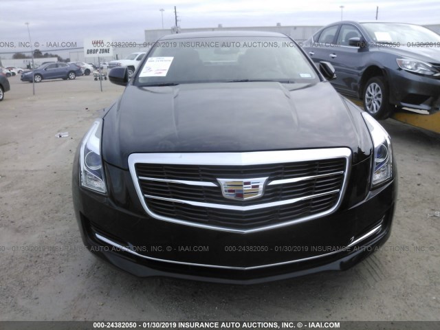 1G6AA5RA7G0188622 - 2016 CADILLAC ATS BLACK photo 6