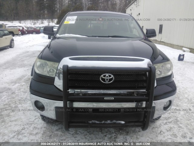 5TBBV54107S450449 - 2007 TOYOTA TUNDRA DOUBLE CAB SR5 BLUE photo 6