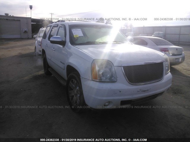 1GKFC13098R100094 - 2008 GMC YUKON WHITE photo 1