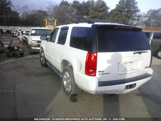 1GKFC13098R100094 - 2008 GMC YUKON WHITE photo 3