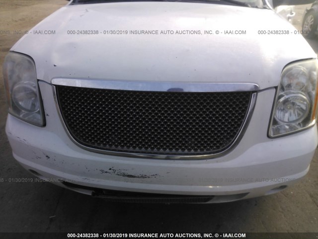 1GKFC13098R100094 - 2008 GMC YUKON WHITE photo 6