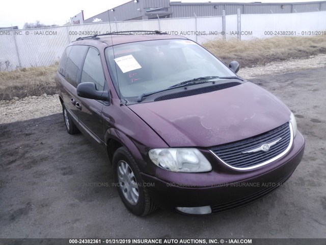 2C4GP54L43R178855 - 2003 CHRYSLER TOWN & COUNTRY LXI MAROON photo 1