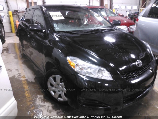 2T1KU4EE9DC049816 - 2013 TOYOTA COROLLA MATRIX  BLACK photo 1