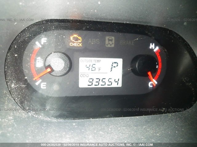 2T1KU4EE9DC049816 - 2013 TOYOTA COROLLA MATRIX  BLACK photo 7