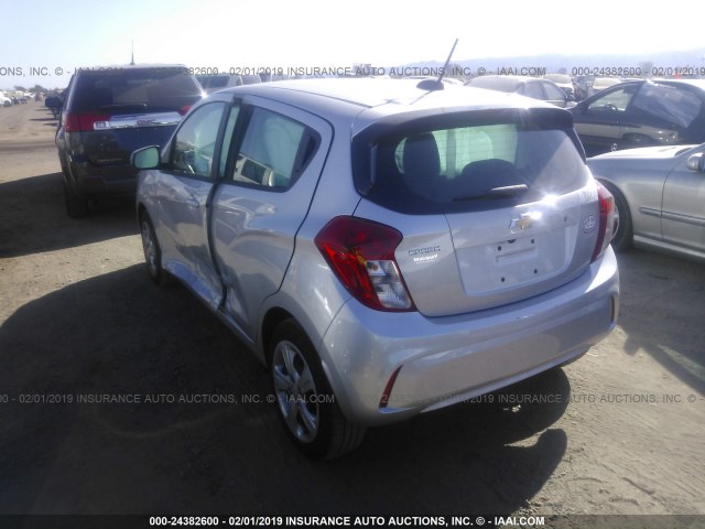 KL8CB6SA1KC735418 - 2019 CHEVROLET SPARK LS GRAY photo 3