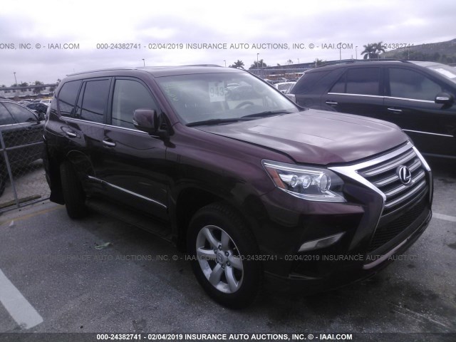 JTJBM7FX7H5176713 - 2017 LEXUS GX MAROON photo 1