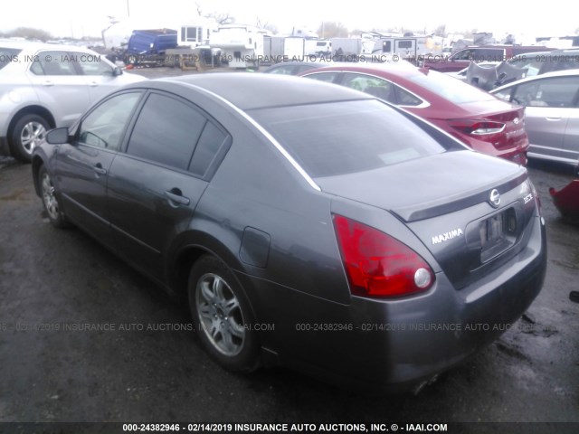 1N4BA41E84C902901 - 2004 NISSAN MAXIMA SE/SL BLACK photo 3