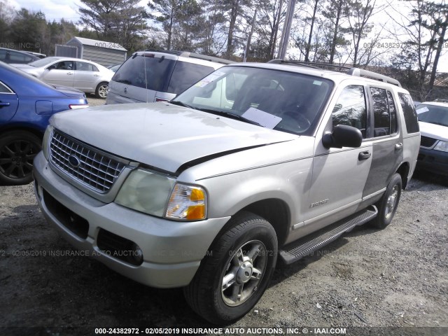 1FMZU73K75UC02346 - 2005 FORD EXPLORER XLT/XLT SPORT/NBX GRAY photo 2