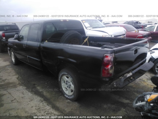 2GCEC19V831111289 - 2003 CHEVROLET SILVERADO C1500 BLACK photo 3