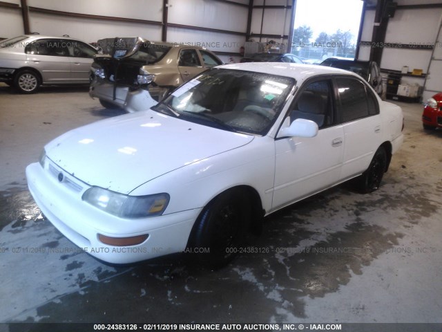 1NXBB02E4TZ454790 - 1996 TOYOTA COROLLA DX WHITE photo 2