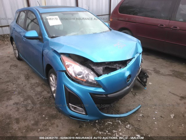 JM1BL1K60B1401682 - 2011 MAZDA 3 S BLUE photo 6