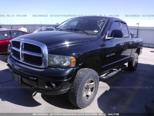 1D7KU28D13J557021 - 2003 DODGE RAM 2500 ST/SLT BLACK photo 2