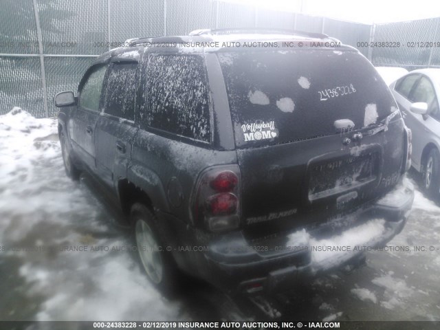 1GNDT13S742432291 - 2004 CHEVROLET TRAILBLAZER LS/LT Մոխրագույն լուսանկար 3