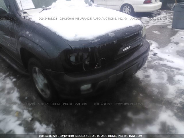 1GNDT13S742432291 - 2004 CHEVROLET TRAILBLAZER LS/LT Մոխրագույն լուսանկար 6