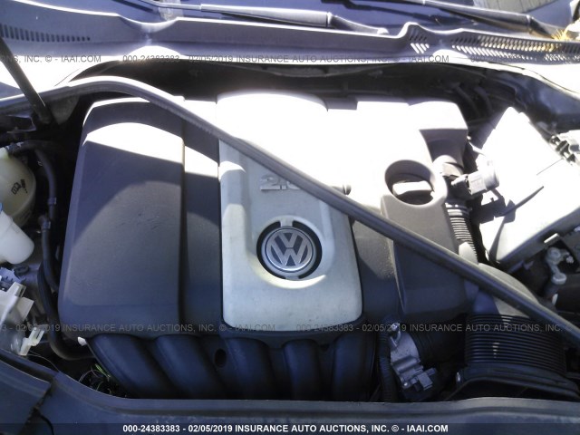 3VWRZ71K88M057090 - 2008 VOLKSWAGEN JETTA SE/SEL BLACK photo 10