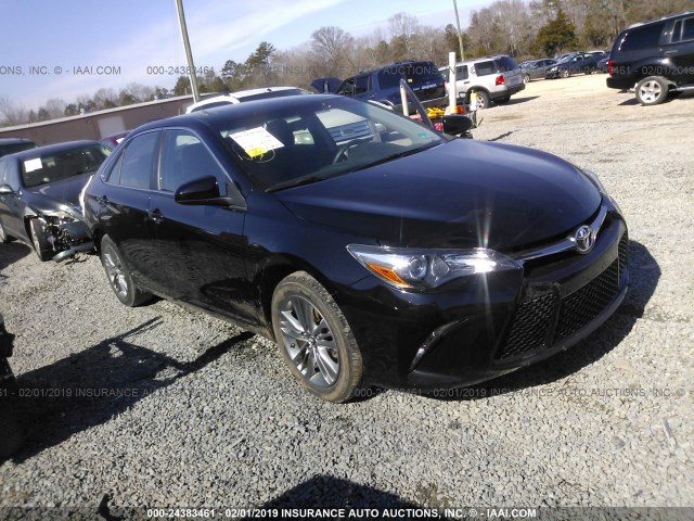 4T1BF1FK9HU356839 - 2017 TOYOTA CAMRY LE/XLE/SE/XSE BLACK photo 1