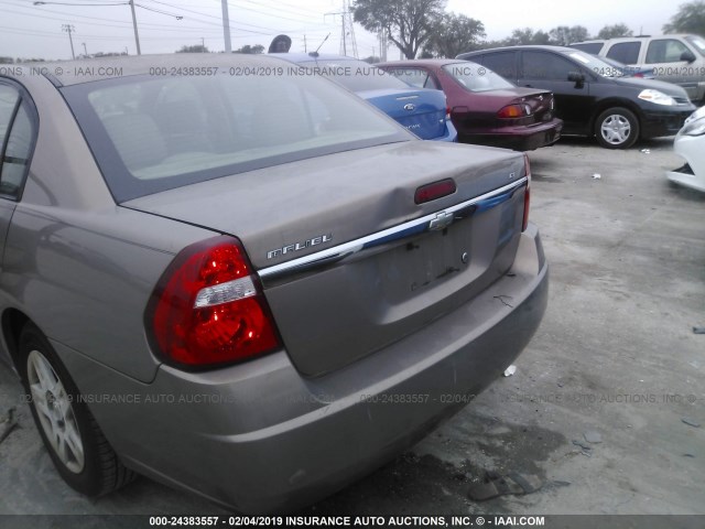 1G1ZT58N68F127686 - 2008 CHEVROLET MALIBU LT/CLASSIC Gold Foto 6