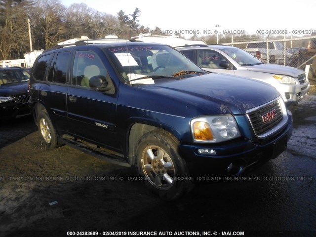 1GKDT13S832408092 - 2003 GMC ENVOY BLUE photo 1