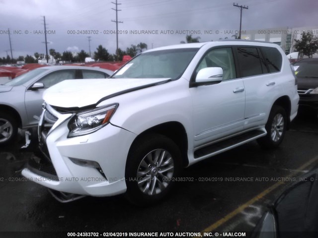 JTJBM7FX9H5172436 - 2017 LEXUS GX WHITE photo 2