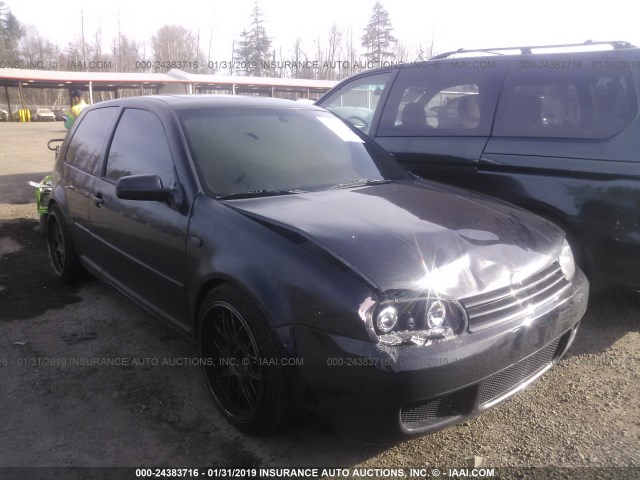 9BWDH61J944009207 - 2004 VOLKSWAGEN GTI VR6 BLACK photo 1