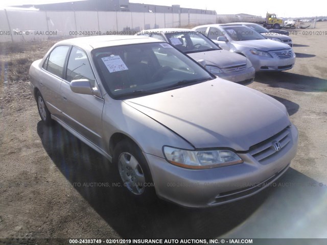 1HGCG16512A051474 - 2002 HONDA ACCORD EX GOLD photo 1