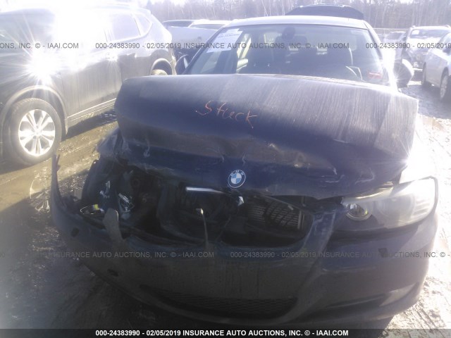 WBAPK5C55BFT74078 - 2011 BMW 328 XI SULEV BLACK photo 6