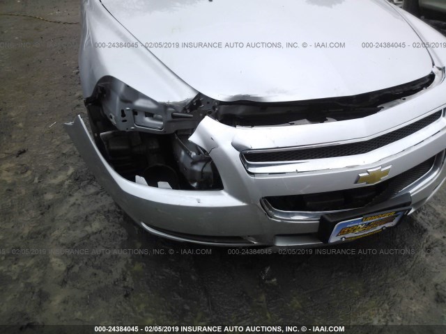 1G1ZB5E09CF204605 - 2012 CHEVROLET MALIBU LS 银色 照片 6