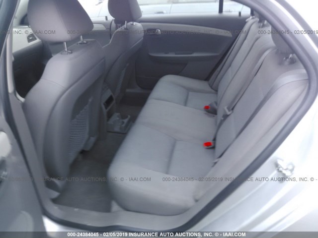 1G1ZB5E09CF204605 - 2012 CHEVROLET MALIBU LS 银色 照片 8