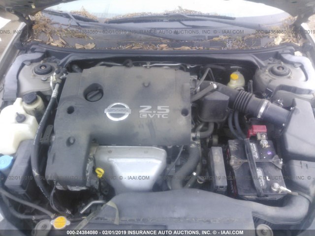 1N4AL11D84C159524 - 2004 NISSAN ALTIMA S/SL Champagne photo 10