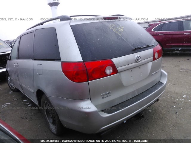 5TDKK4CCXAS335636 - 2010 TOYOTA SIENNA CE/LE SILVER photo 3