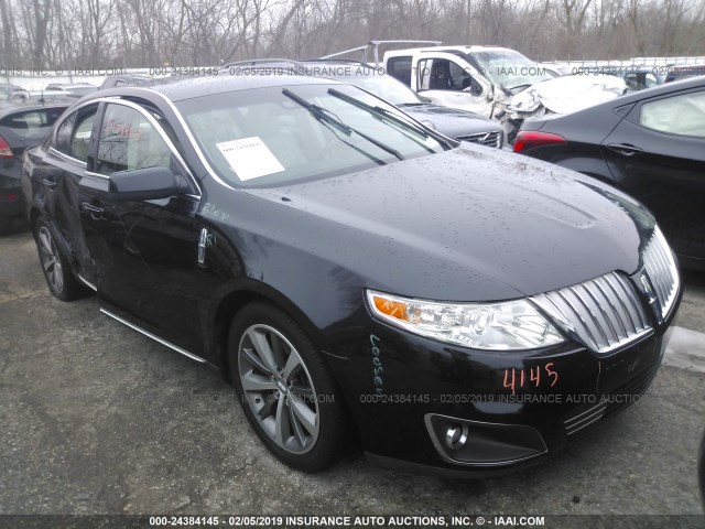 1LNHM93R29G615154 - 2009 LINCOLN MKS BLACK photo 1