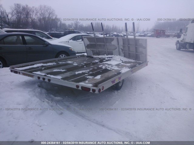 5P8MP151912005550 - 2001 TRAILER SLEDBED  SILVER photo 4