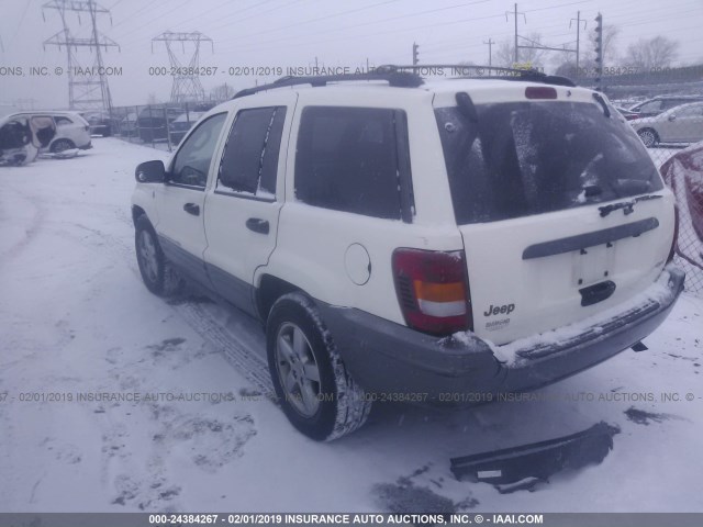 1J4GW48S64C311716 - 2004 JEEP GRAND CHEROKEE LAREDO/COLUMBIA/FREEDOM 白色 照片 3