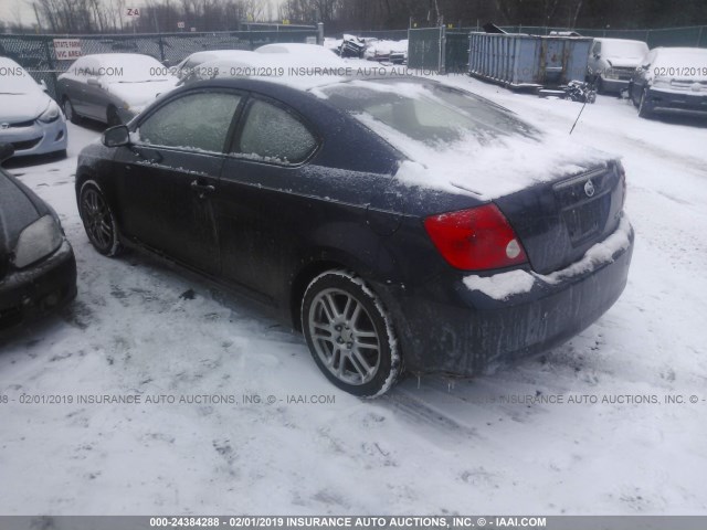 JTKDE177170216342 - 2007 TOYOTA SCION TC ლურჯი ფოტო 3