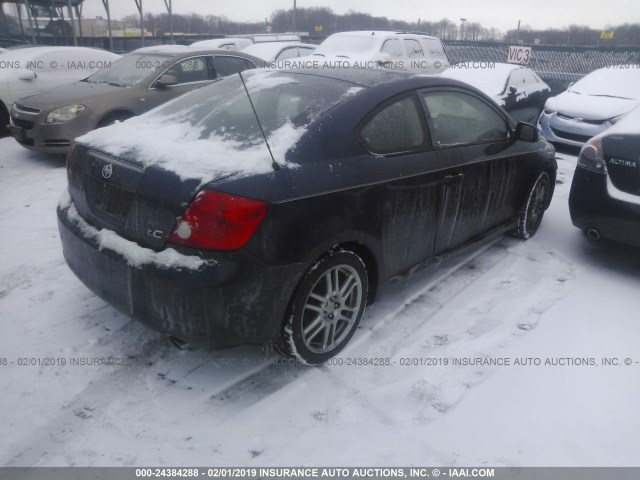 JTKDE177170216342 - 2007 TOYOTA SCION TC ლურჯი ფოტო 4