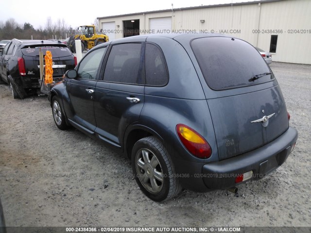 3C8FY68B43T504567 - 2003 CHRYSLER PT CRUISER LIMITED Light Blue photo 3