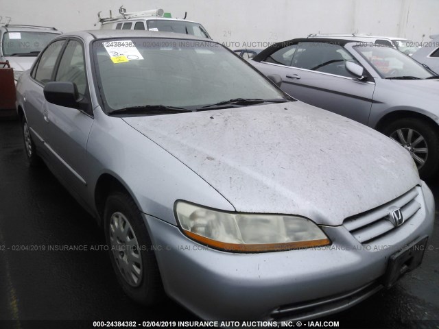 1HGCF86641A042156 - 2001 HONDA ACCORD VALUE SILVER photo 6