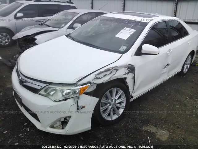 4T1BD1FK3CU037192 - 2012 TOYOTA CAMRY HYBRID/LE/XLE 白色 照片 6
