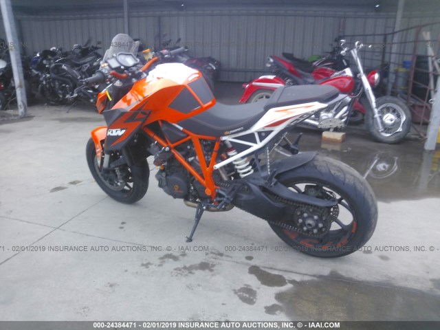 VBKV39403FM916389 - 2015 KTM 1290 SUPER DUKE R ORANGE photo 3