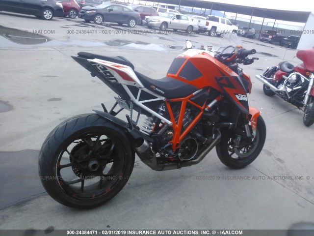 VBKV39403FM916389 - 2015 KTM 1290 SUPER DUKE R ORANGE photo 4