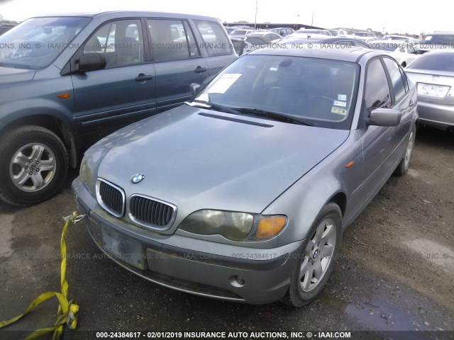 WBAAZ33404KP86075 - 2004 BMW 325 IS SULEV GRAY photo 2