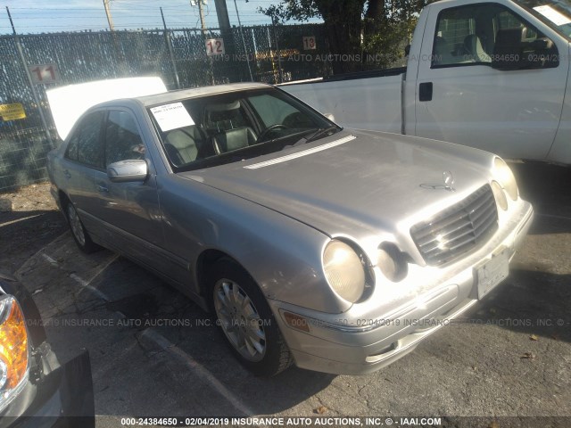 WDBJF65JXYB083393 - 2000 MERCEDES-BENZ E 320 SILVER photo 1