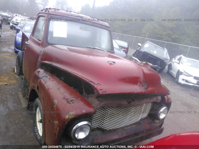 F1003B14326 - 1953 FORD TRUCK RED photo 6