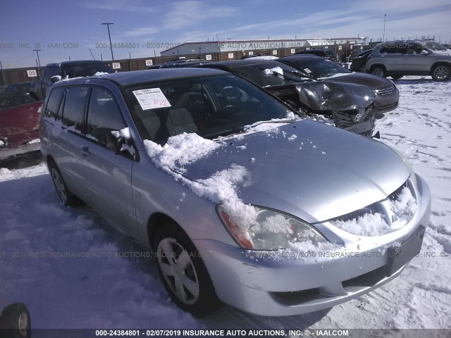 JA3AD29F84U042411 - 2004 MITSUBISHI LANCER LS SILVER photo 1