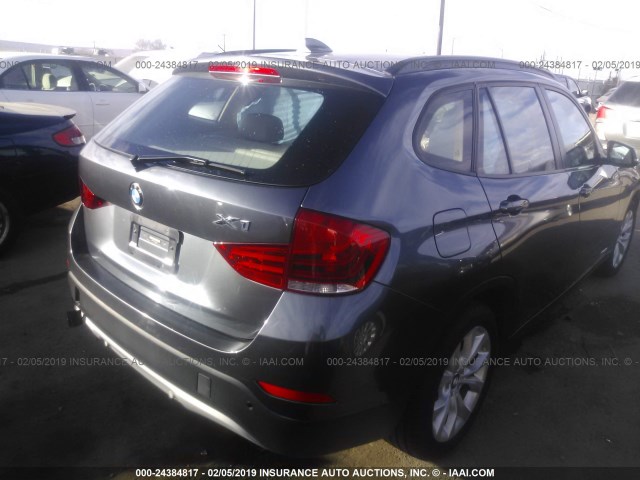 WBAVL1C57EVY13305 - 2014 BMW X1 XDRIVE28I GRAY photo 4